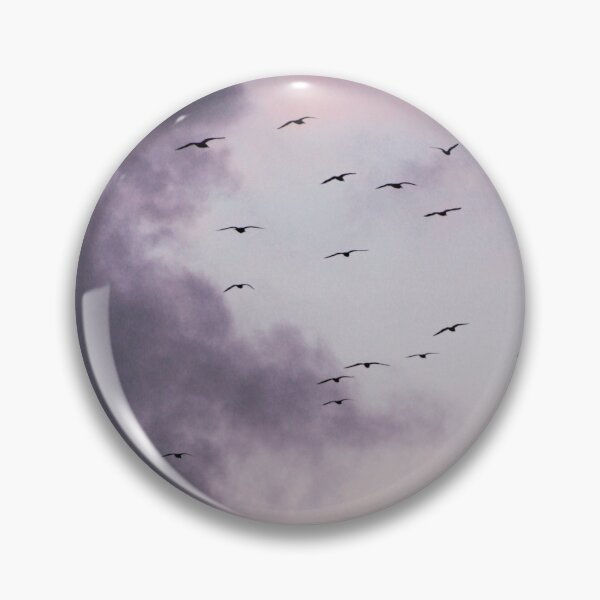 Item preview, Sunset birds and clouds designed and sold by chihuahuashower.