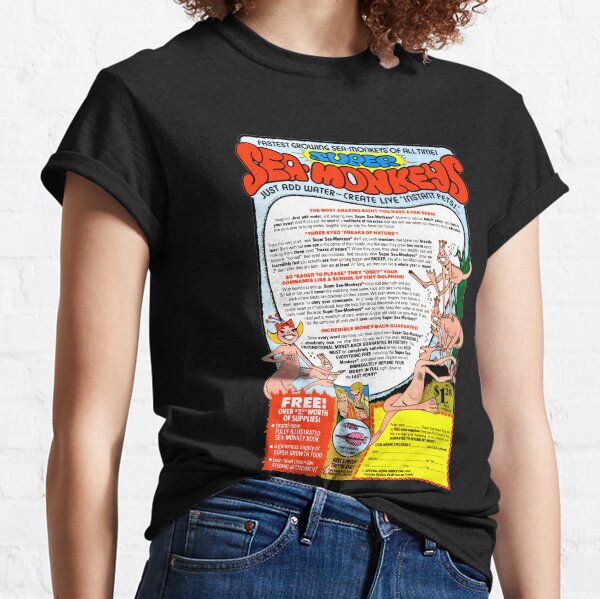 Sea monkey t shirt Clearance