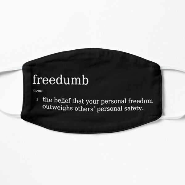 Freedumb Flat Mask