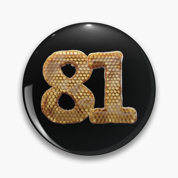 Item preview, 81 Number 3d Honey Numbers Font designed and sold by HelloFromAja.