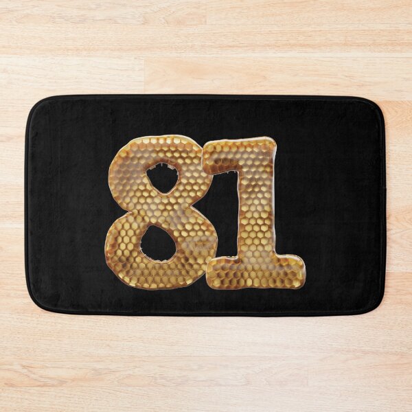 Item preview, 81 Number 3d Honey Numbers Font designed and sold by HelloFromAja.
