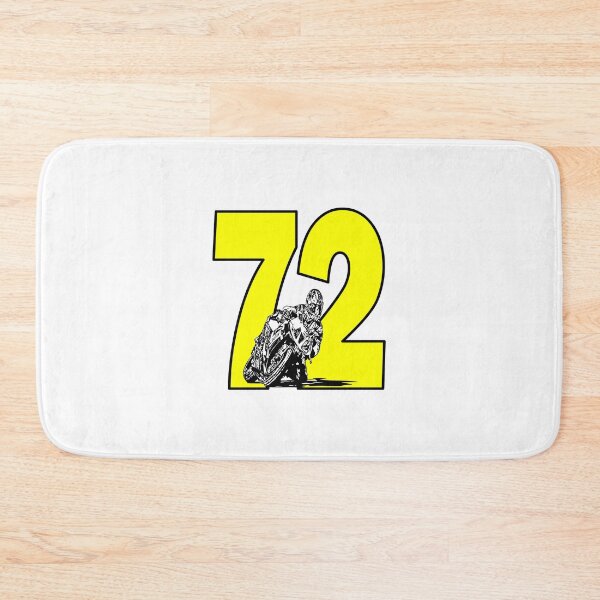 Artikelvorschau, Nummer 72 und ein Motorrad - zweiundsiebzig entworfen und verkauft von AllShirts21.