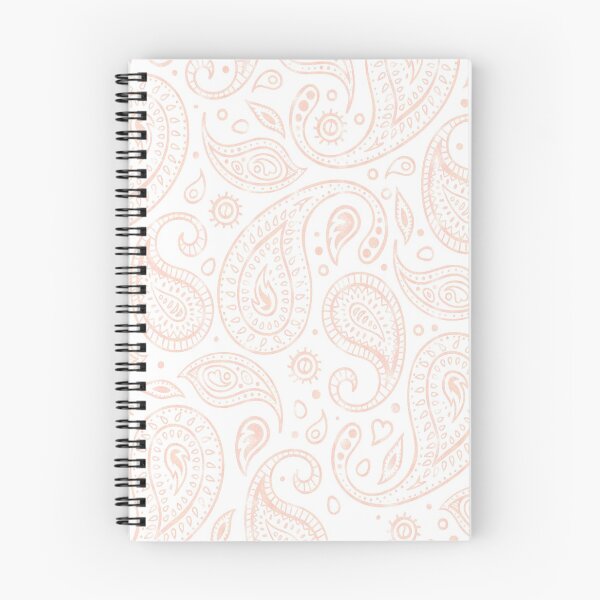Item preview, Rose Gold Paisley - White designed and sold by graphicmeyou.