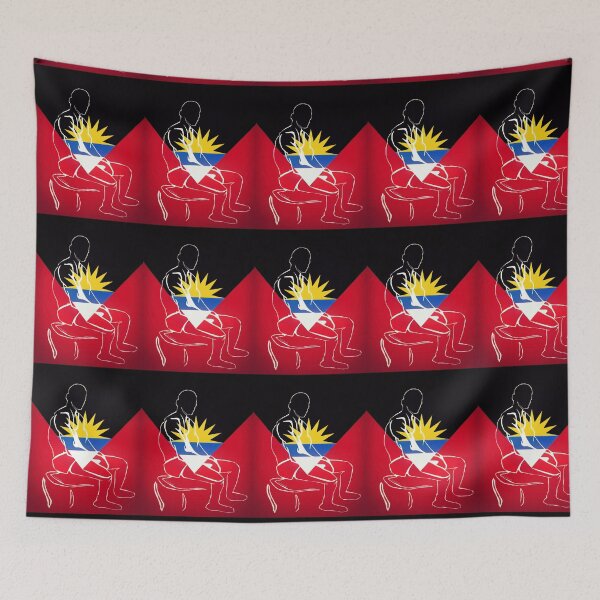 Item preview, Custom Stencil Man (Antigua)  designed and sold by kash2dawizzle.