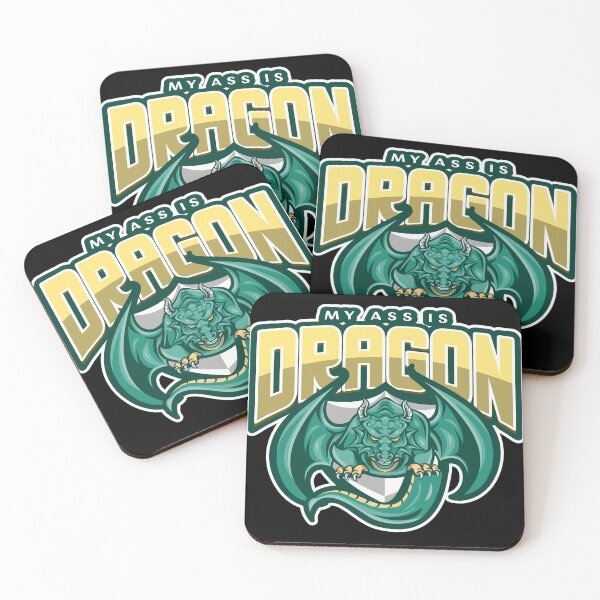 Artikelvorschau, Mein Arsch ist Dragon Design entworfen und verkauft von Paula Helit.