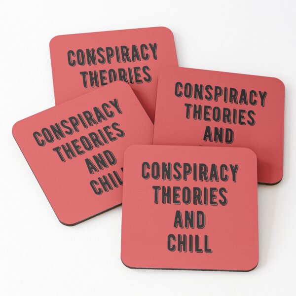 Item preview, Conspiracy Theories and Chill designed and sold by CatMonkStudios.