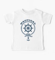 Nautigal Nautical T Shirt Baby Tee
