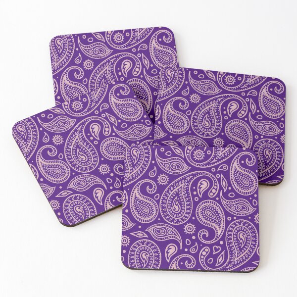 Item preview, Rose Gold Paisley - Purple designed and sold by graphicmeyou.