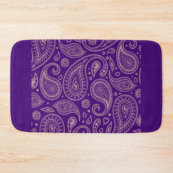 Item preview, Rose Gold Paisley - Purple designed and sold by graphicmeyou.