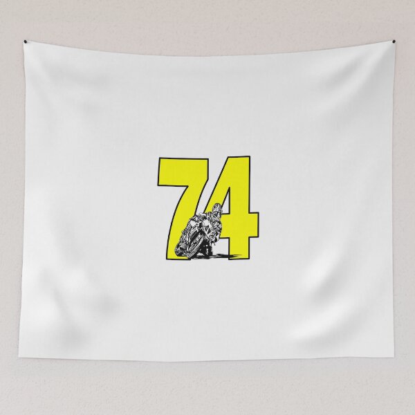 Item preview, Number 74 and a moto - seventy four designed and sold by AllShirts21.