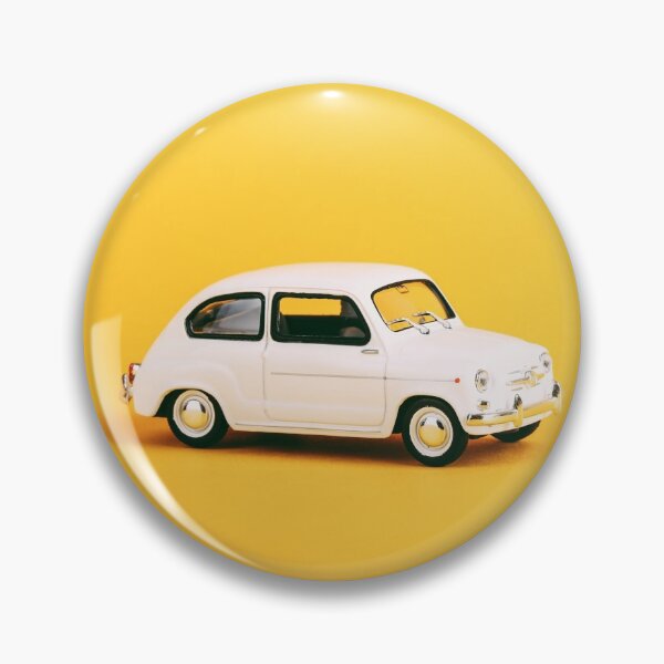Item preview, Fiat 600 on yellow background designed and sold by yellowfiat500.