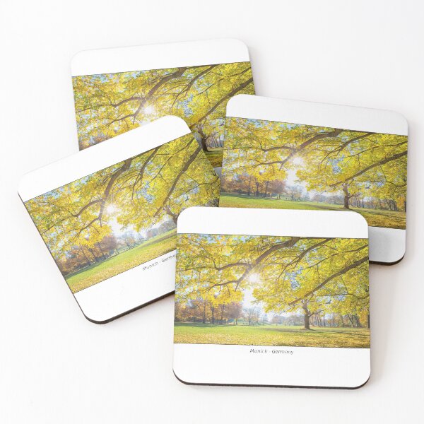 Item preview, The English Garden in Munich, Germany, in autumn designed and sold by AndreasPrott.