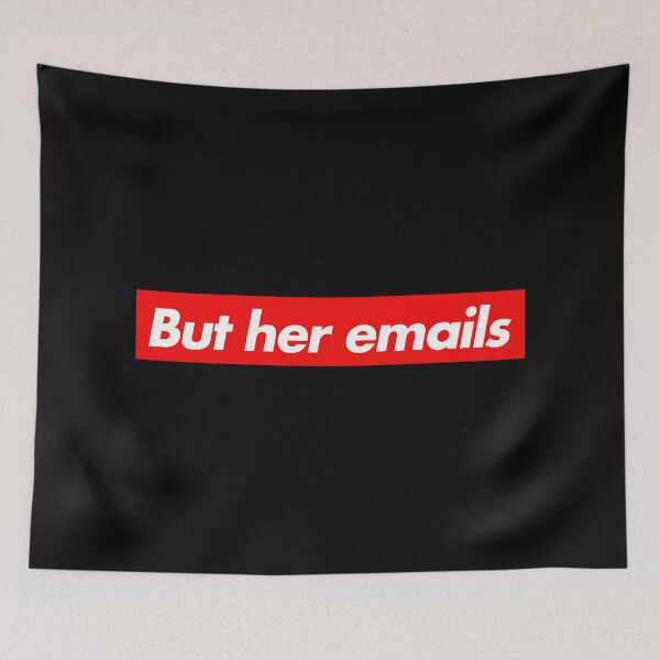 Item preview, But Her Emails - red designed and sold by Thelittlelord.