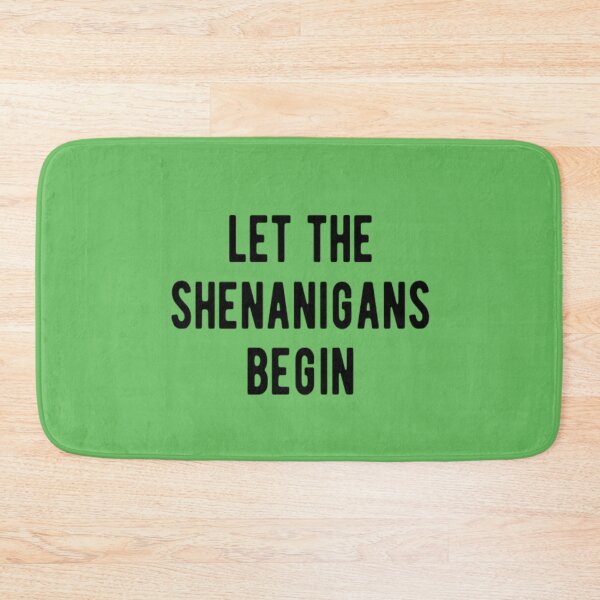 Item preview, Let the Shenanigans Begin designed and sold by CatMonkStudios.