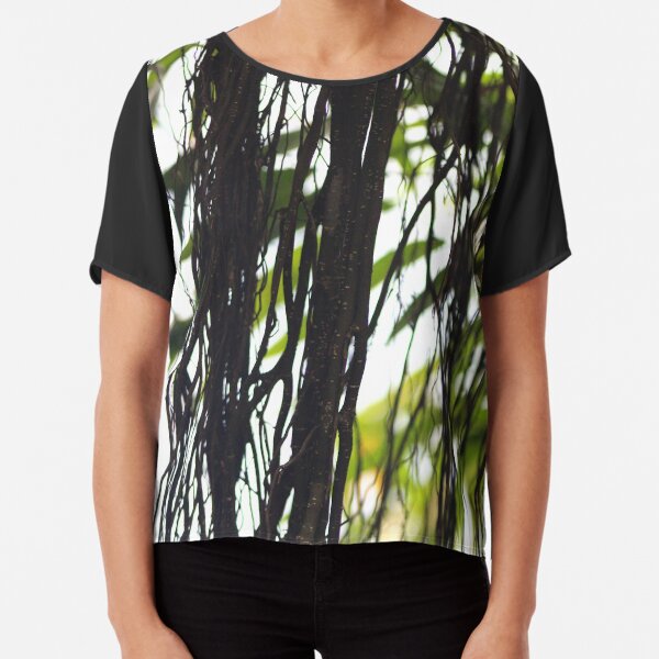 Tropical Chiffon Top