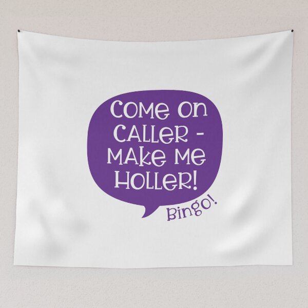 Item preview, Caller Holler Bingo Balloon Speech Bubble Quoting Game Player Gift designed and sold by Style4You24.