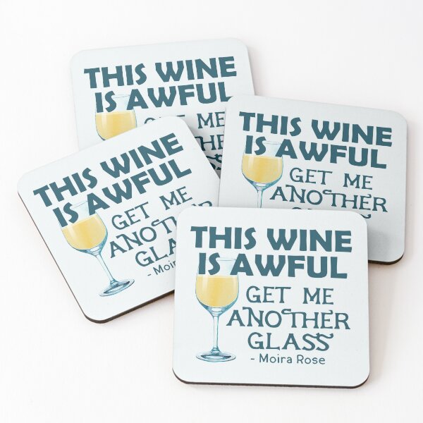 This Wine is Awful Get Me Another Glass Coasters (Set of 4)