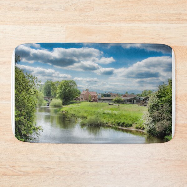Item preview, #238 A Landscape Photo of the Village of Kegworth and the River Soar designed and sold by phutball.