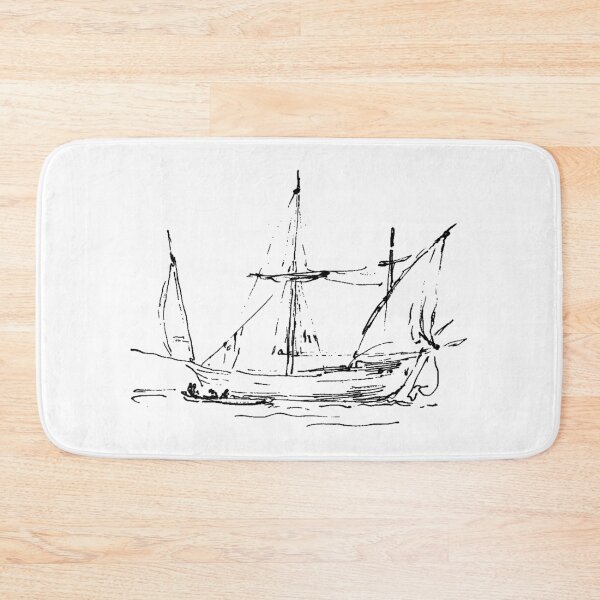 Item preview, Sketch of a Sailboat  designed and sold by Pixelchicken.