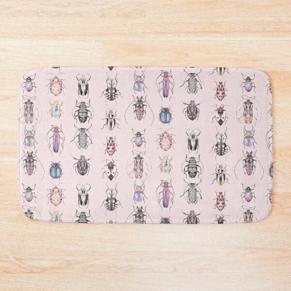Item preview, Beetles: Blacks and Whites and Pinks and Purples designed and sold by wanderinglaur.