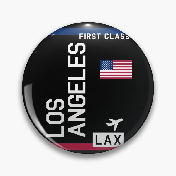 Item preview, Flight Ticket  Los Angeles in black designed and sold by swaynowo.