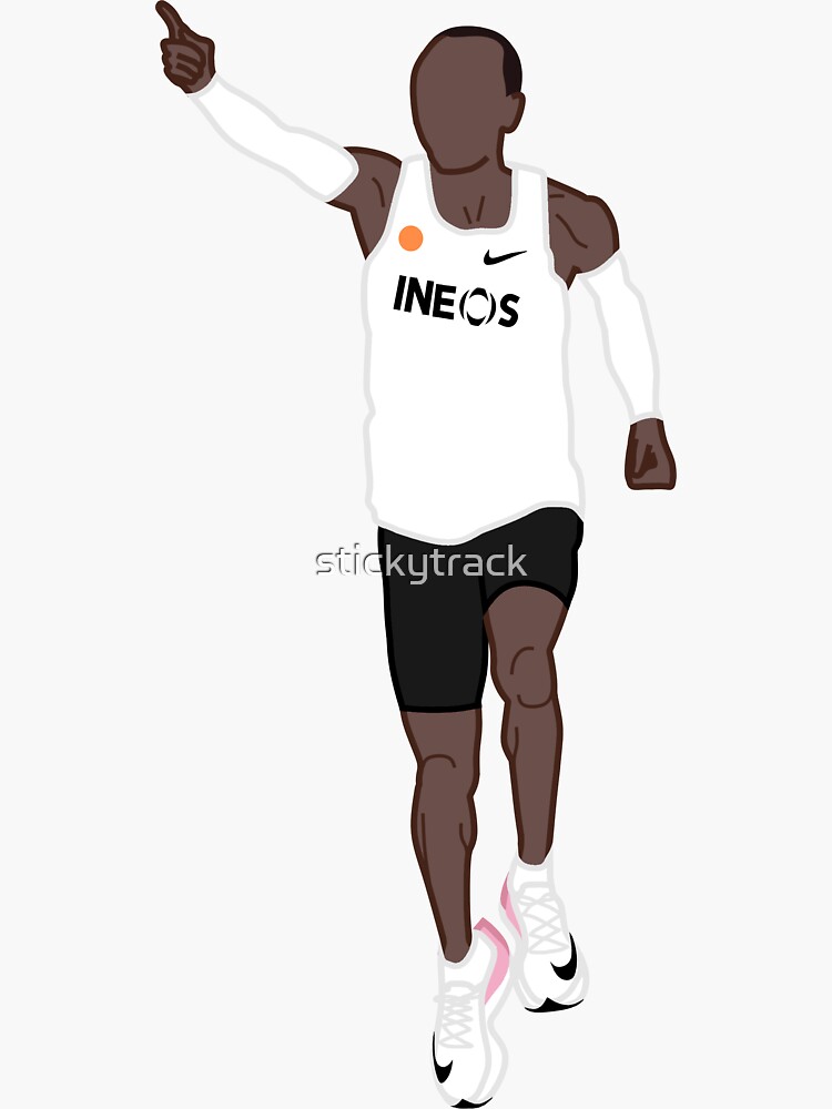 Eliud Kipchoge by stickytrack