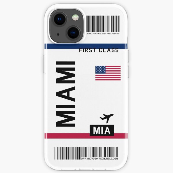 Flugticket Miami iPhone Flexible Hülle
