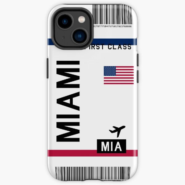 Flugticket Miami iPhone Robuste Hülle