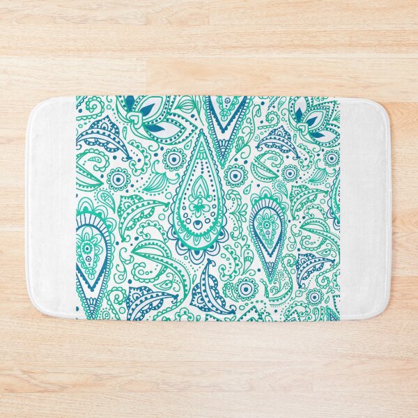Item preview, Turquoise Paisley  designed and sold by graphicmeyou.