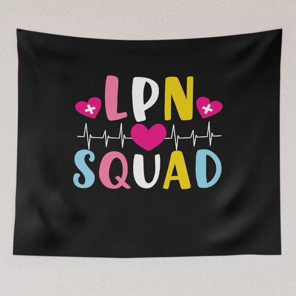 Item preview, LPN Squad - Cool Nurse Gift Design designed and sold by TheTimmer.