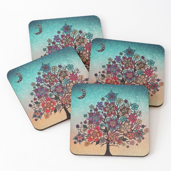 Item preview, Midnight earth tree designed and sold by Rebecca  Farr.