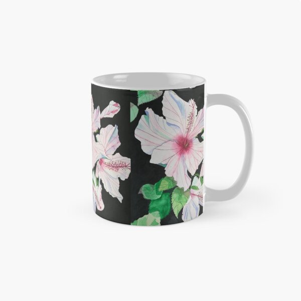 Item preview, Pink hibiscus watercolour painting  designed and sold by esvb.