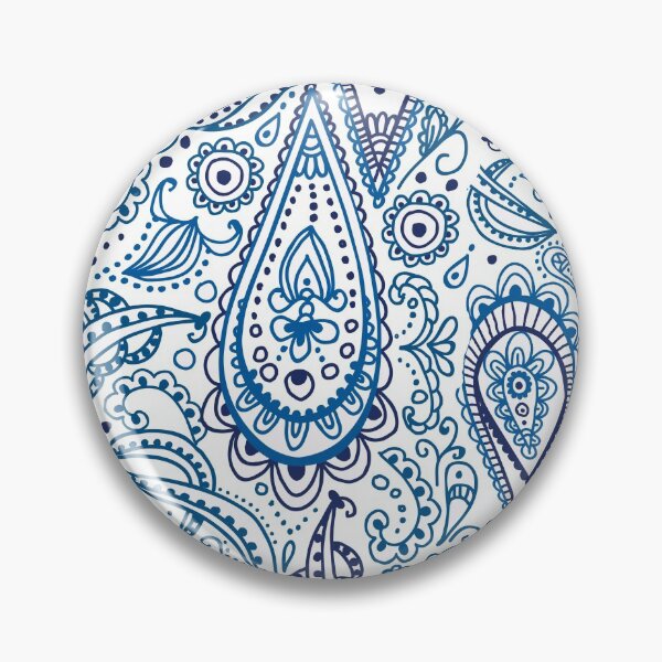 Item preview, Blue Paisleye designed and sold by graphicmeyou.