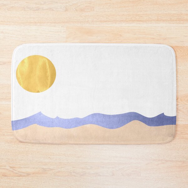 Item preview, Abstract Minimalist Watercolor Beach Sunset designed and sold by AceOneDesign.