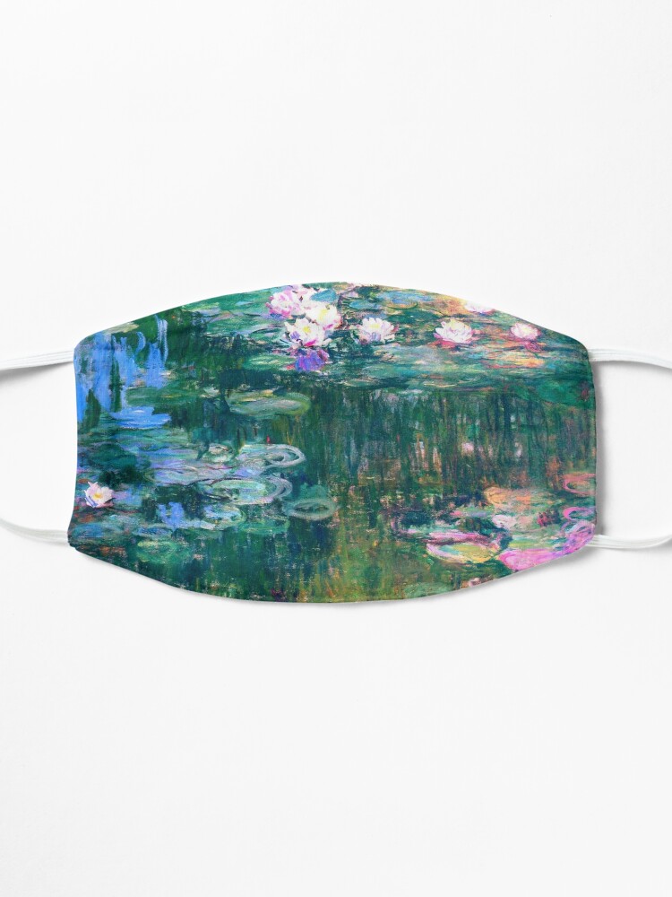 Alternate view of Water Lilies monet  Mask
