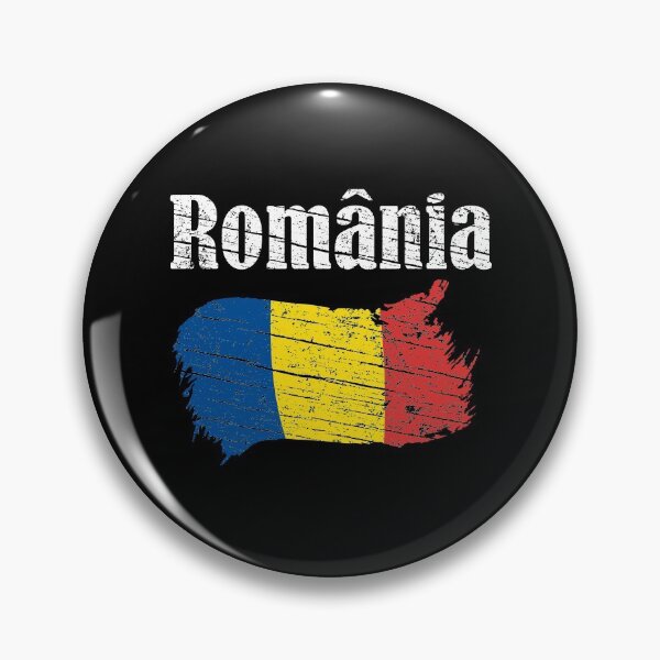 Item preview, România Romanian Flag Vintage Graphic - Romania Lovers Tourists Souvenir Cool National Gift designed and sold by FunnySunny T-Shirts.