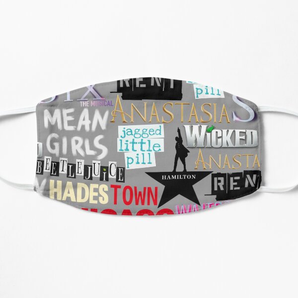 Broadway face mask Flat Mask