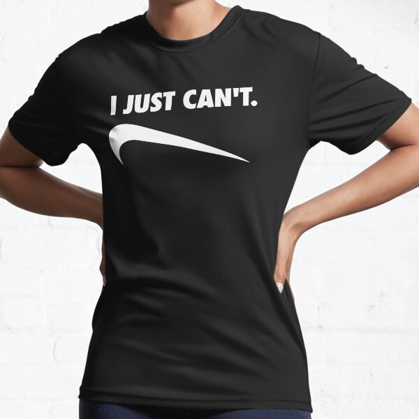 Je ne peux pas T-shirt respirant