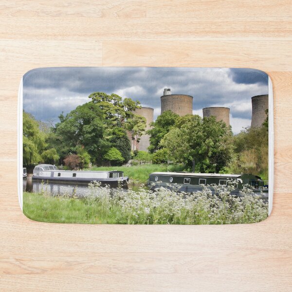 Item preview,  #241 Ratcliffe on Soar Redhill Marina and the Power Station. designed and sold by phutball.