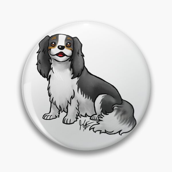Item preview, Dog - Cavalier King Charles Spaniel - Tri-Color designed and sold by Jennifer Stolzer.