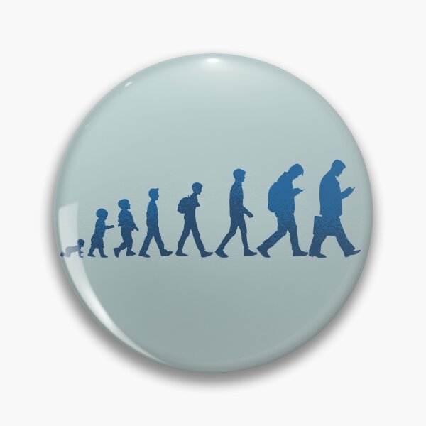 Item preview, Human Evolution silhouette  , mobile phone, cellphone  designed and sold by FFelder.