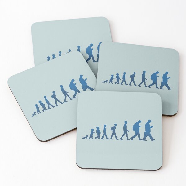 Item preview, Human Evolution silhouette  , mobile phone, cellphone  designed and sold by FFelder.