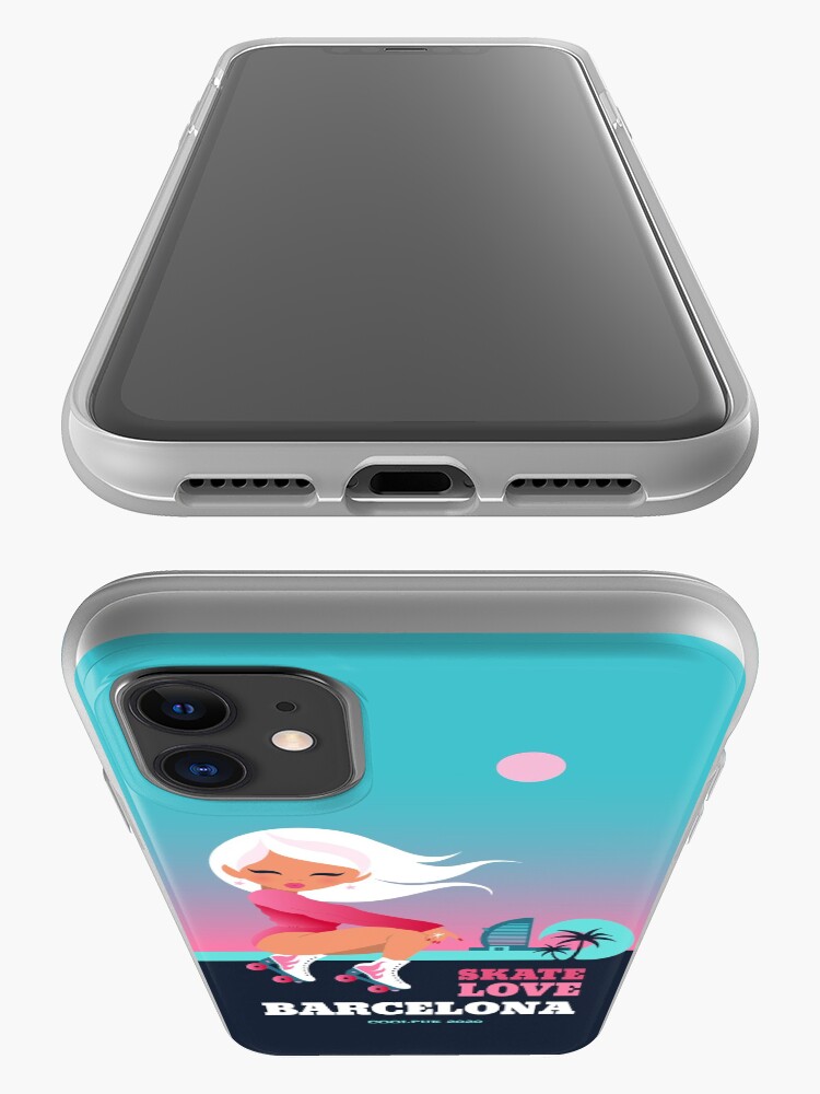 Alternate view of SKATE LOVE iPhone Case & Cover