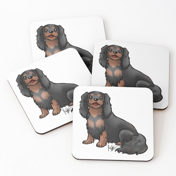 Item preview, Dog - Cavalier King Charles Spaniel - Black and Tan designed and sold by Jennifer Stolzer.