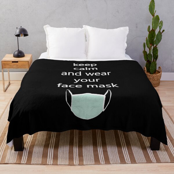 Item preview, keep calm and wear your mask designed and sold by tita74.