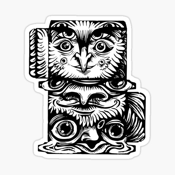Strange Totem Sticker