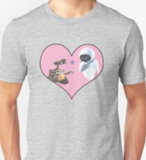 Wall-E and Eve Unisex T-Shirt