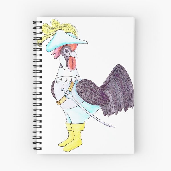 Item preview, Swashbuckling Rooster designed and sold by Vicky Pratt.