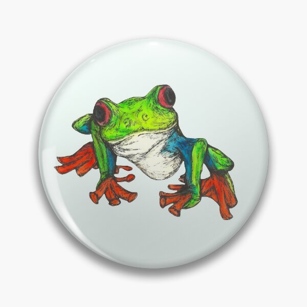 Item preview, Sitting Tree Frog designed and sold by SerenSketches.