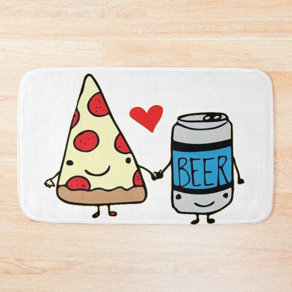 Item preview, Pizza and Beer Forever! designed and sold by Ina Rrrr.
